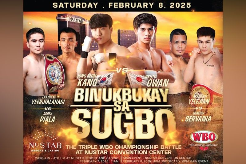 âBinukbukay sa Sugboâ fight card now complete