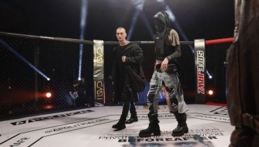 Mystery French designer Kanoush channels MMA at Paris fashion show