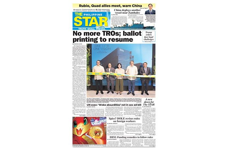 The STAR Cover (January 23, 2025)