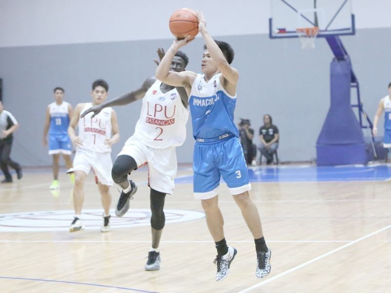 Flores stars in Immaculada Concepcionâs UCAL shocker vs LPU-Batangas