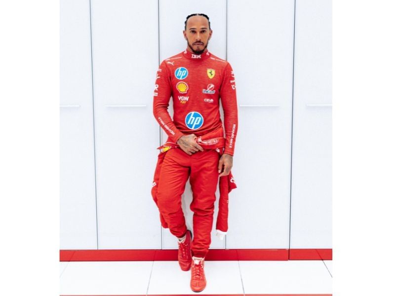 'Best feeling' as Hamilton drives first laps for Ferrari