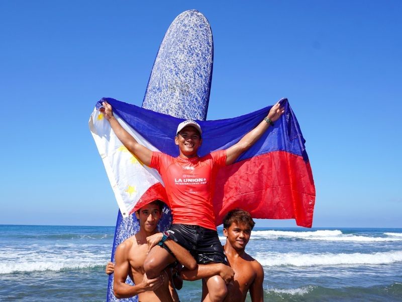 Esquivel pulls off Longboard Qualifying Series three-peat in La Union