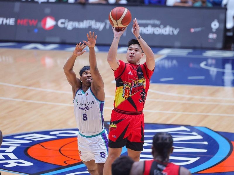 Beermen hang on vs FiberXers