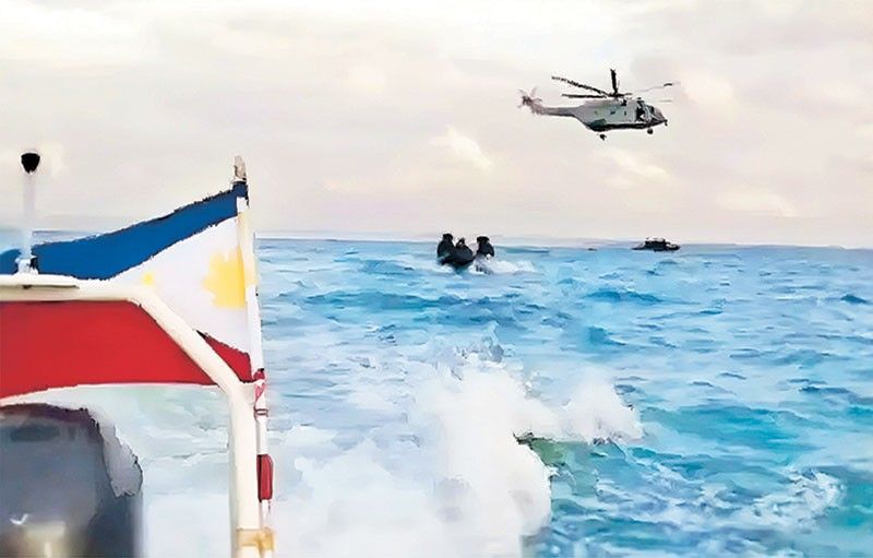 Philippines Boats Harassed by China  Off Kalayaan Islands