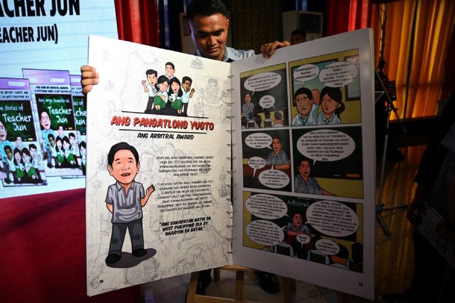 Philippines turns to comic book to assert South China Sea claims