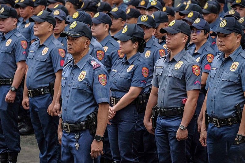 PNP: Nearly 3,000 cops sanctioned in 2024