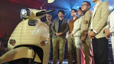 Alden Richards gets new motorcycle at vehicle's Philippine launch