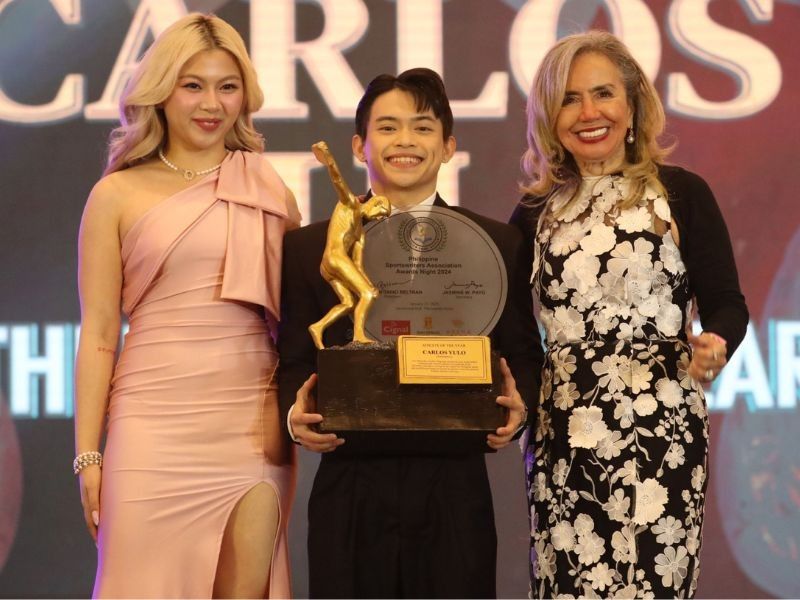 Carlos Yulo, Filipino Olympians honored in sports scribes' awards night to remember