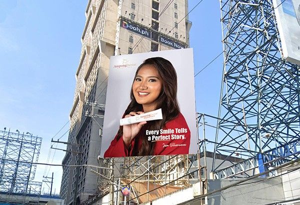 Anthony Jennings' ex-girlfriend Jamela Villanueva now celebrity endorser with Edsa billboard