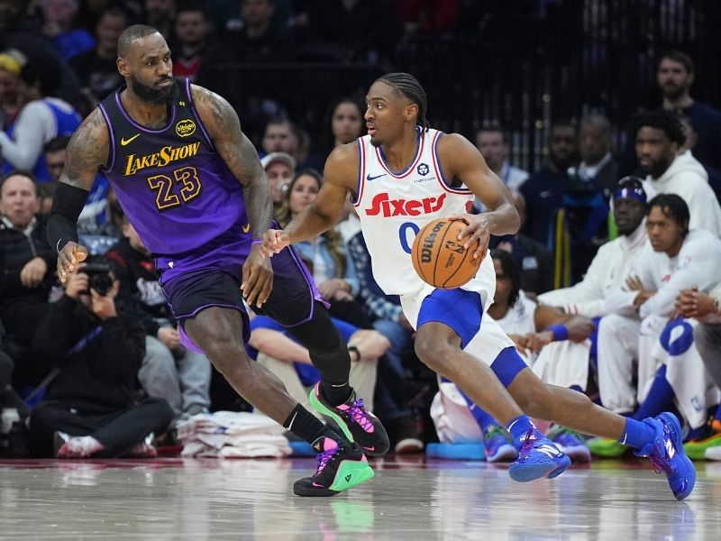 Maxey leads 76ers past Lakers; surging Rockets hold off Hawks