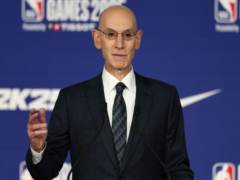 NBA commissioner Silver suggests switch to 10-minute quarters