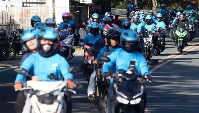 Angkas nagbigay ng libreng pagsasanay sa tamang pagmamaneho ng motor
