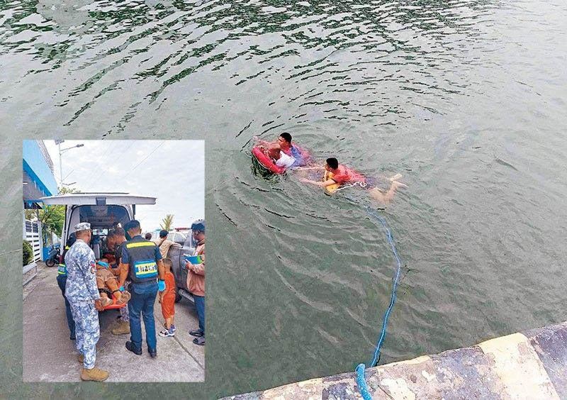 Coast Guard rescues man who fell overboard