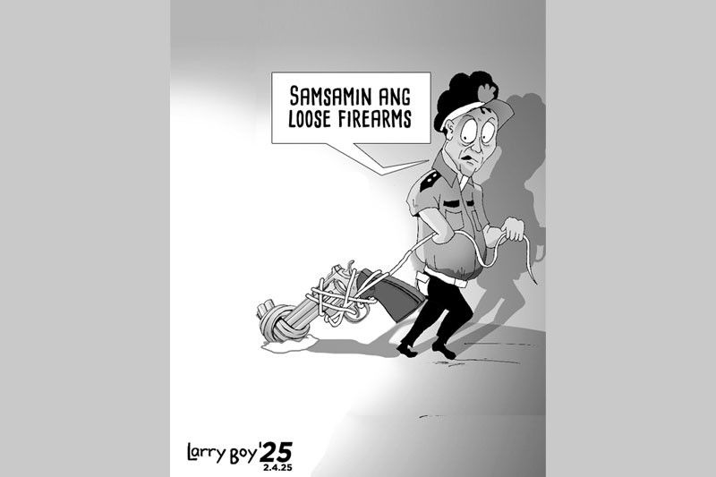 EDITORYAL &acirc;�� Samsamin ang loose firearms