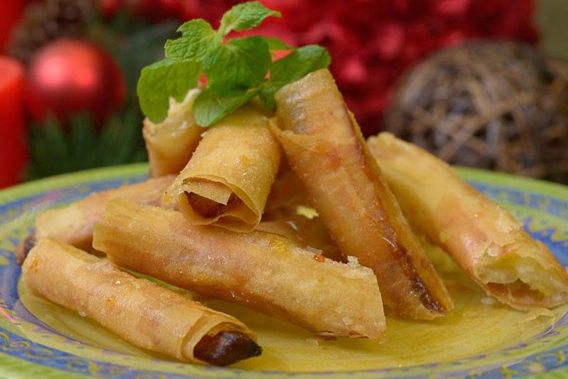 Chef Myrna Segismundo's recipe: Crispy Mini Turons