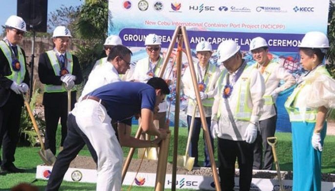 Bag-ong International Container Port tukoron sa Consolacion