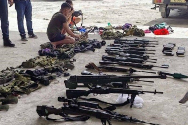 17 rifles seized from 2 enemy MILF factions