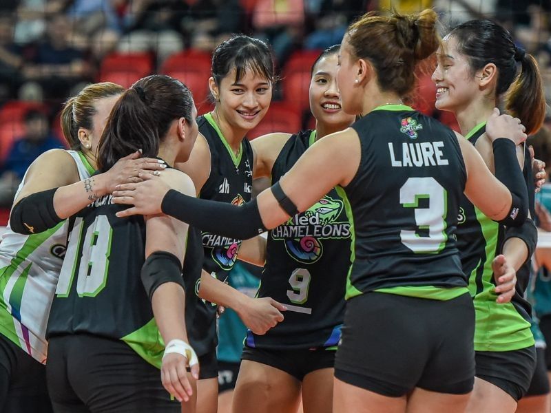 Chameleons finally books first win of PVL conference