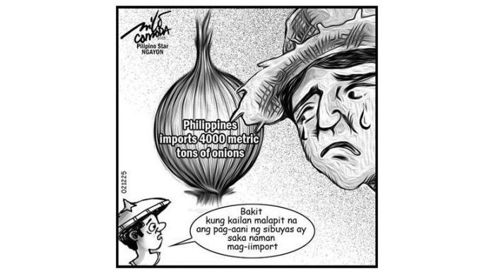 EDITORYAL - Nakaiiyak na isyu sa sibuyas