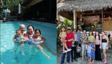 Rosemarie Gil, Eddie Mesa visit granddaughter Andi Eigenmann in Siargao