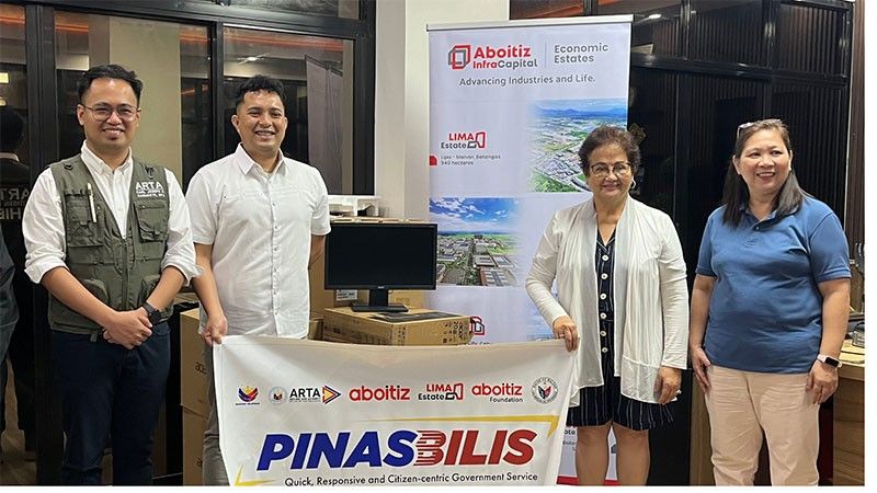 Strengthening ease of doing business in Malvar: Aboitiz turns over PinasBilis eBoss package