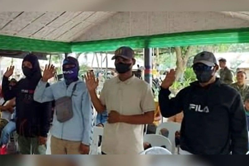 4 bomb-makers from terror group surrender in Maguindanao del Sur