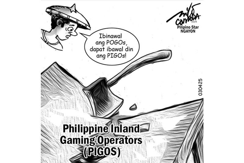 EDITORYAL â�� POGOs, nagtatago sa likod ng PIGOs