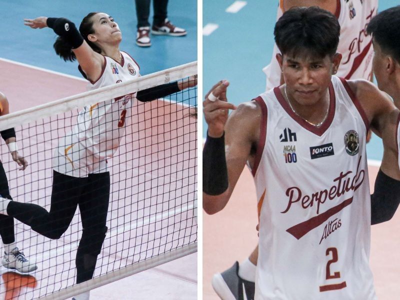 Bedaña, Marapoc lead Altas' strong start in NCAA 100 volleyball