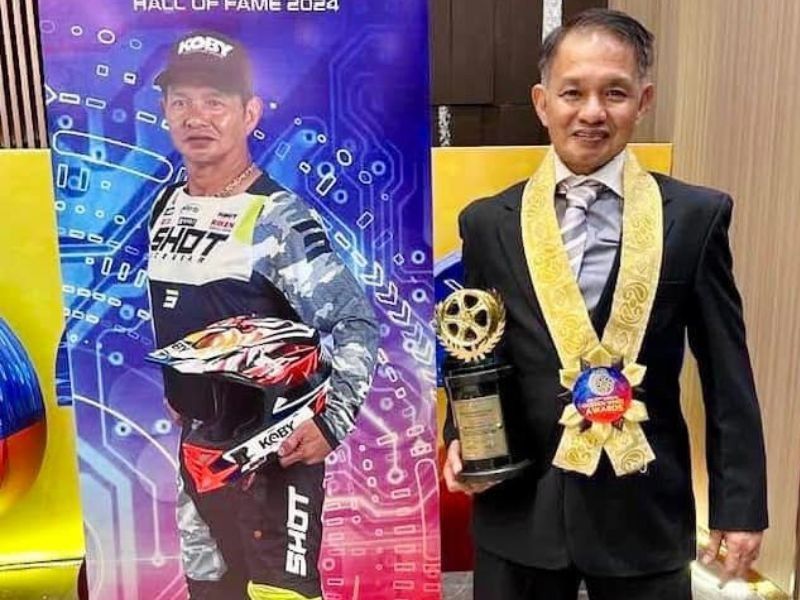 Hall-of-Famer motocross rider Jolet Jao vows to keep giving back to sport