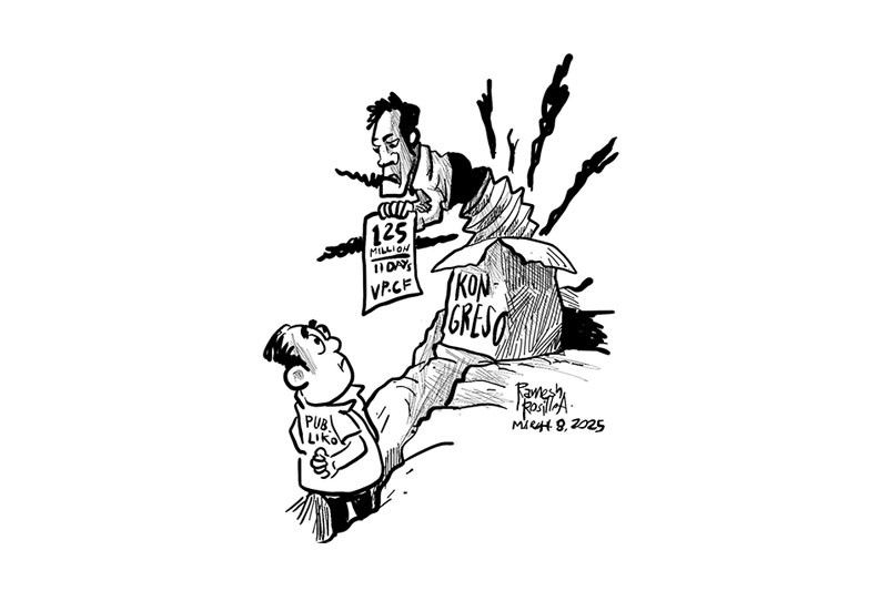 EDITORYAL - Pork barrel, Confidential funds