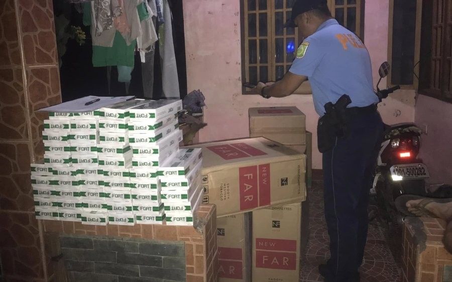 Illegal cigarettes trader entrapped in Kidapawan City