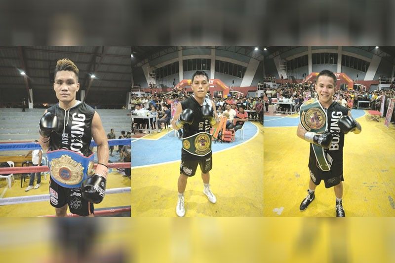 Tulo ka boksidor sa ARQ gikoronahang kampiyon