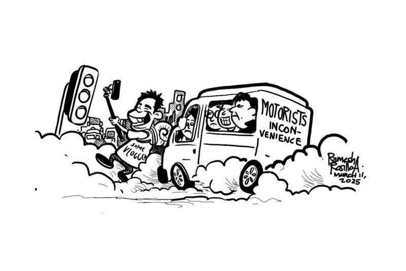 EDITORIAL &acirc;�� Public roads are not a stage for personal antics