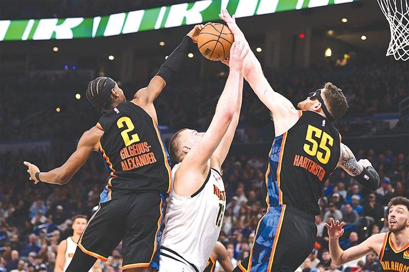 Shai miwani ni Jokic, OKC milampornas sa Nuggets