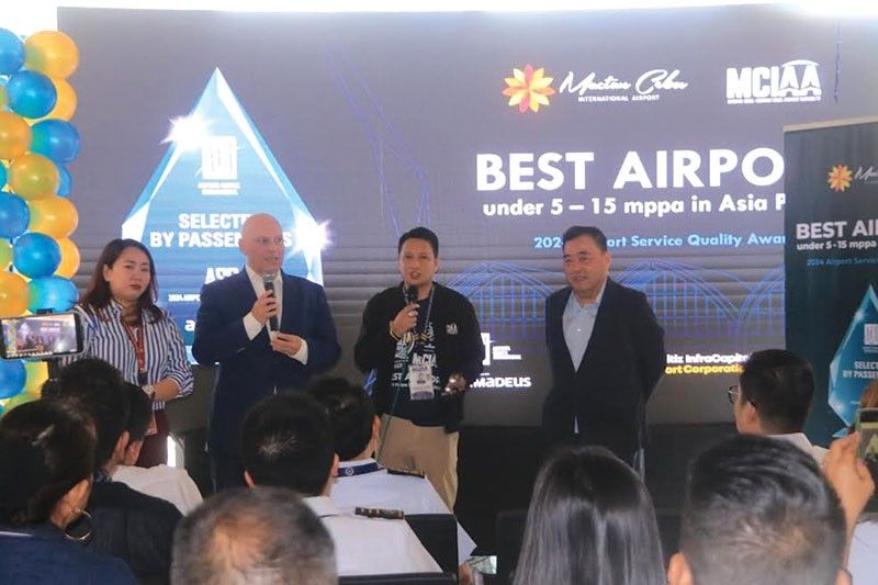 MCIA napiling best airport sa ASQ award