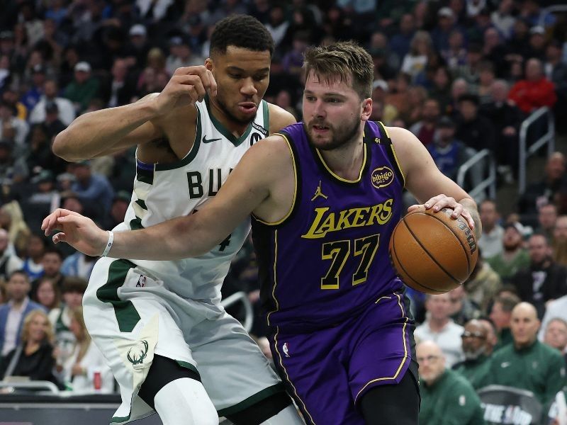 Bucks trample Lakers despite Doncic's 45 points