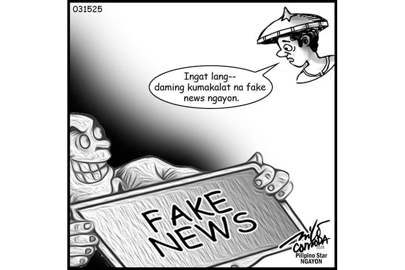 EDITORYAL - Grabe na ang fake news