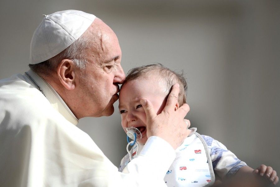 Pope Francis marks 12 years in job in hospital - with cake - but future uncertain