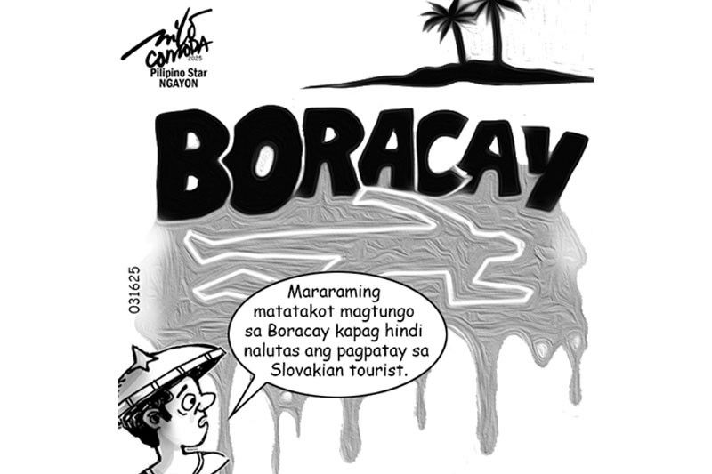 EDITORYAL â�� Boracay: Huwag hayaang katakutan