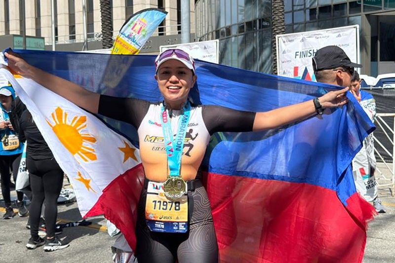 Kath Jumapao, konsehal sa Liloan, milampos sa una niyang marathon