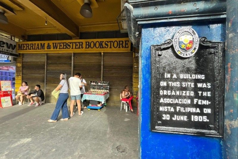 Manila heritage advocates restore marker for Philippines' first women’s org