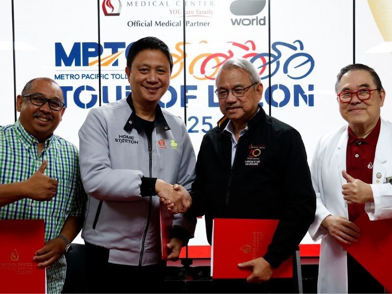 Tour of Luzon puts premium on safety with Cardinal Santos Medical Center partnership