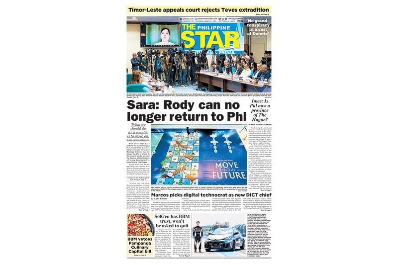 The STAR Cover (March 21, 2025)