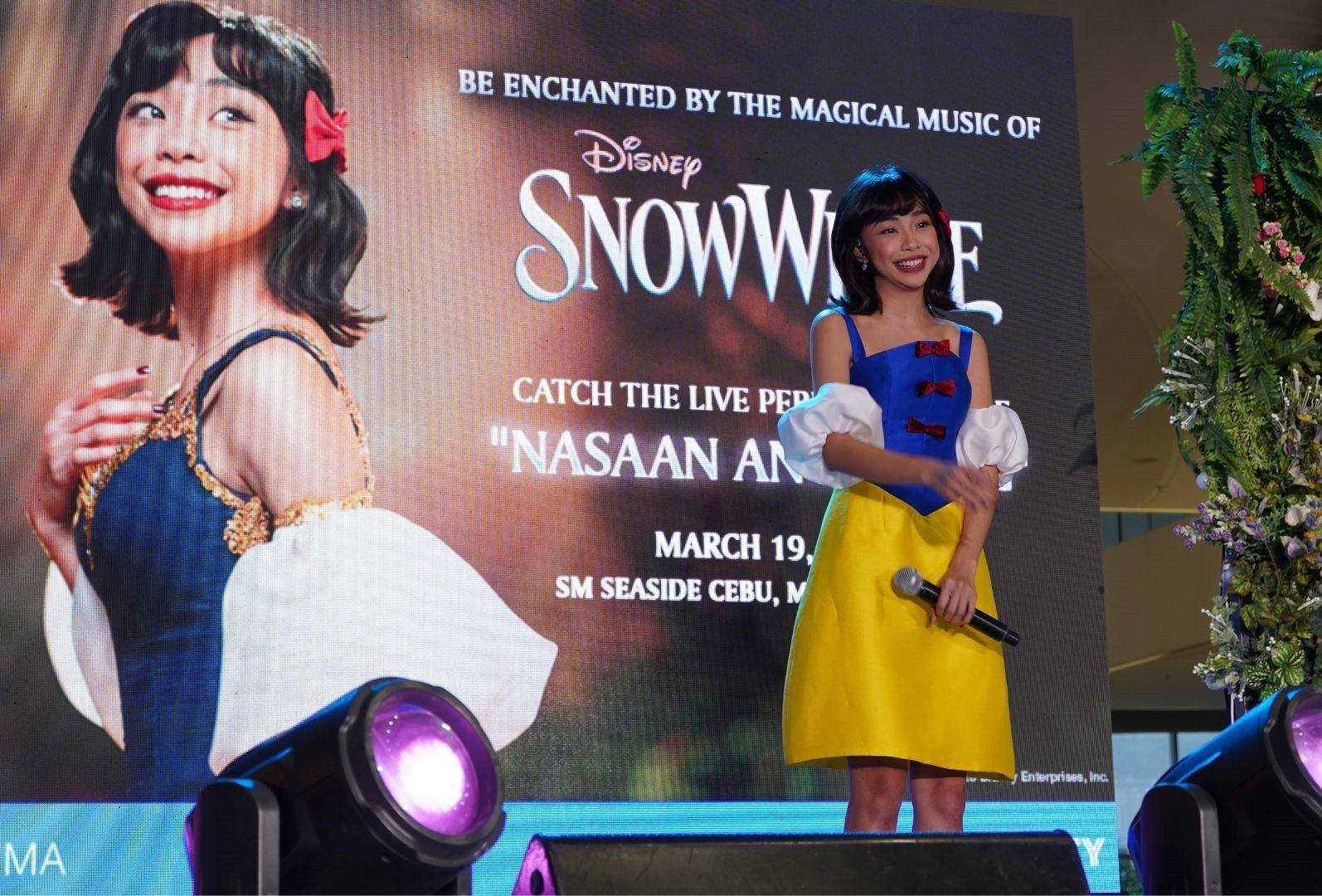 Maymay Entrata debuts live Filipino song from 'Snow White' in Cebu