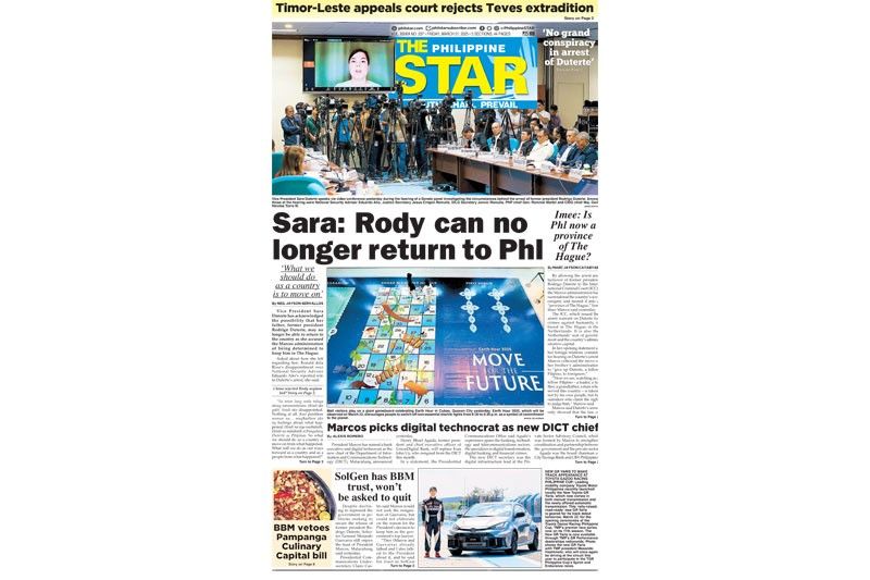 The STAR Cover (March 21, 2025)
