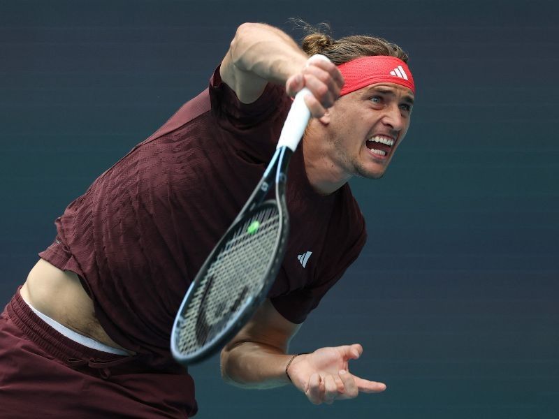 Zverev marches on in Miami Open; Osaka falls