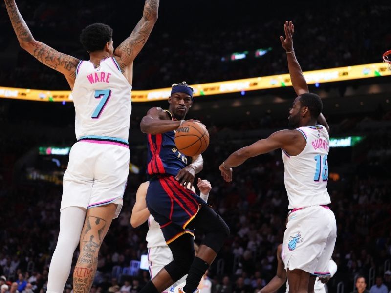 Heat scorch Warriors on Butler's return