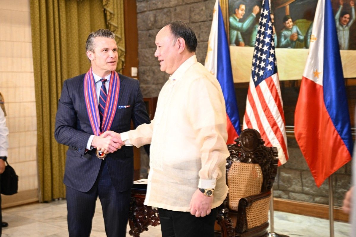 Pentagon chief calls for deterrence against China in first visit to Manila