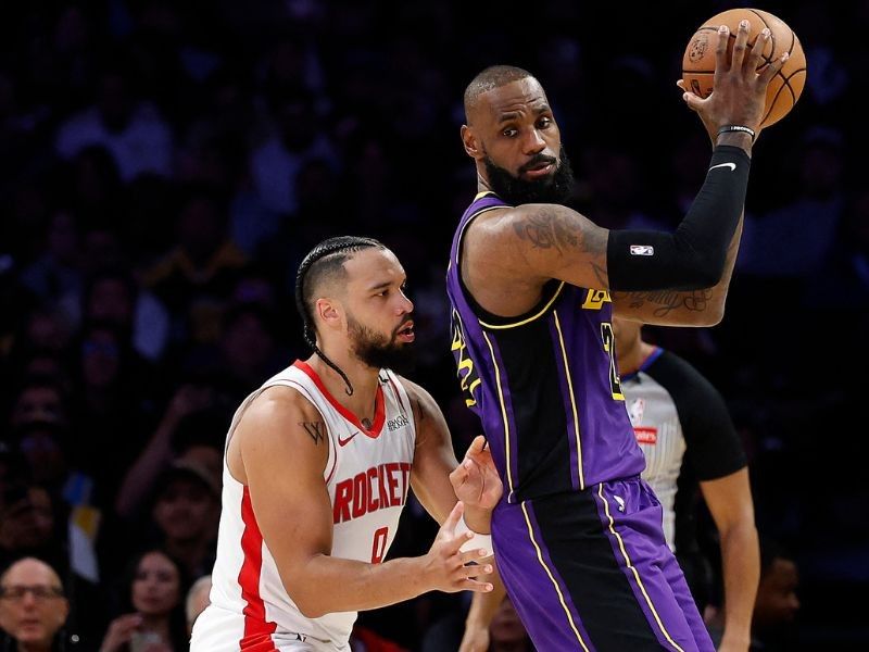 Lakers shoot down Rockets