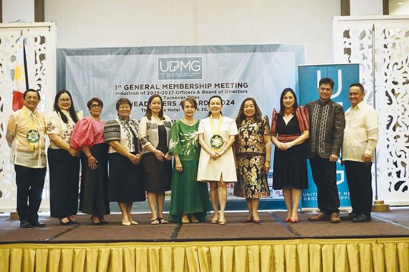 Mga bagong opisyal ng UPMG, nanumpa